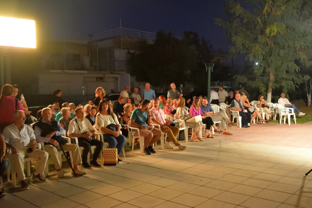 Πραγματοποιήθηκε η προεκλογική ομιλία στην Πλατεία ΚΑΠΗ Αγ. Νεκταρίου